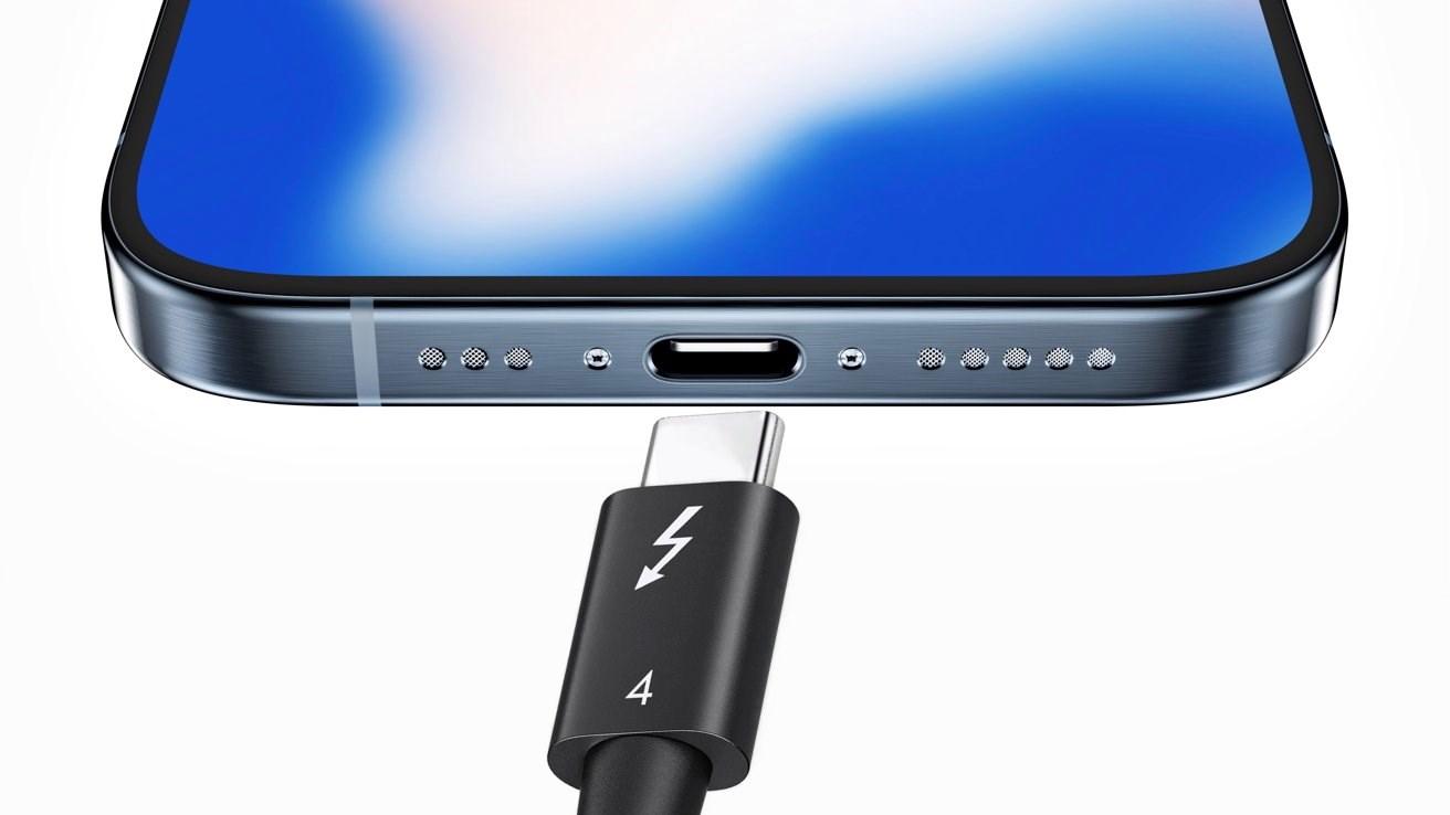 iPhone 15 Pro’nun daha hızlı USB-C kablosu ortaya çıktı