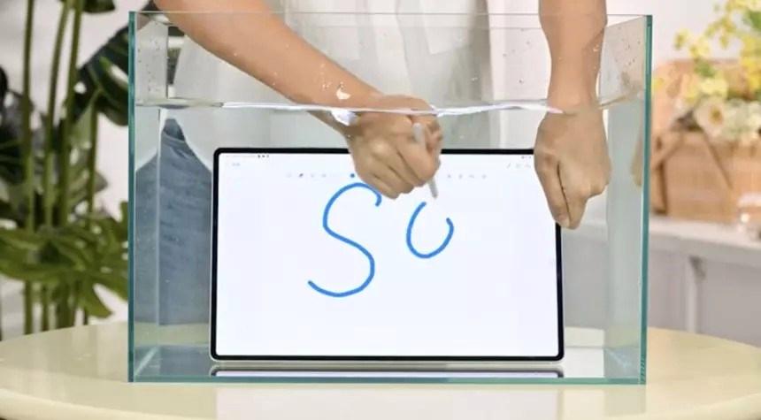 Samsung Galaxy Tab S9 Ultra’nın kalemi su altında test edildi