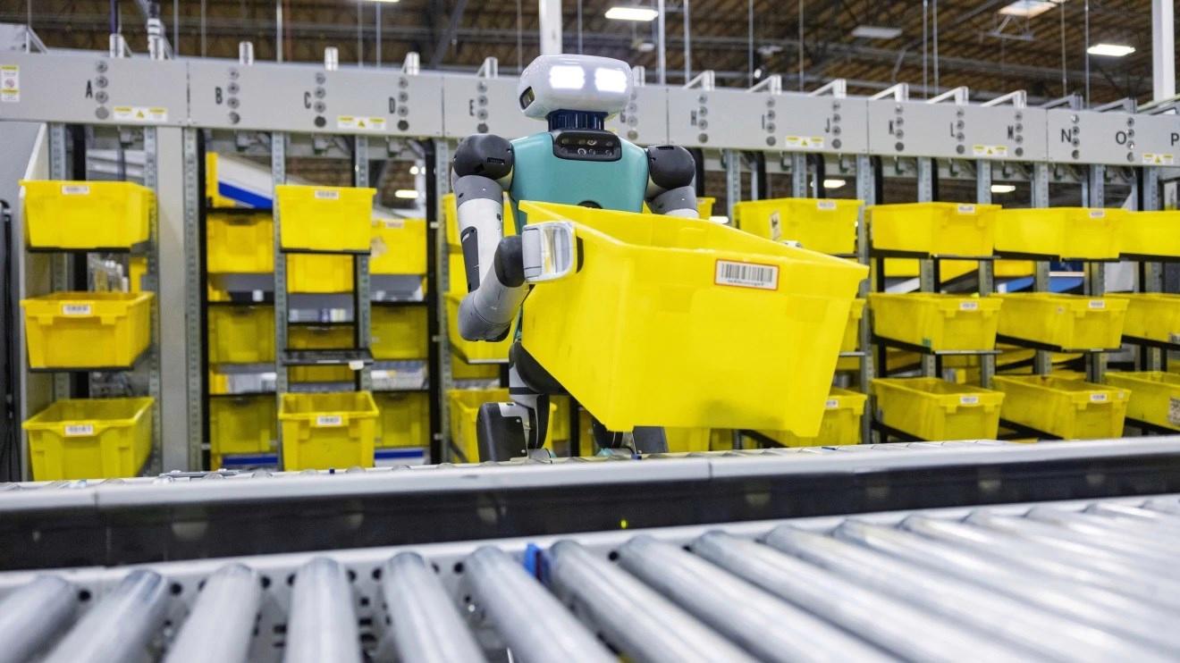Amazon’un yapay zekalı yeni robotları ile teslimat sürelerini azaltıyor