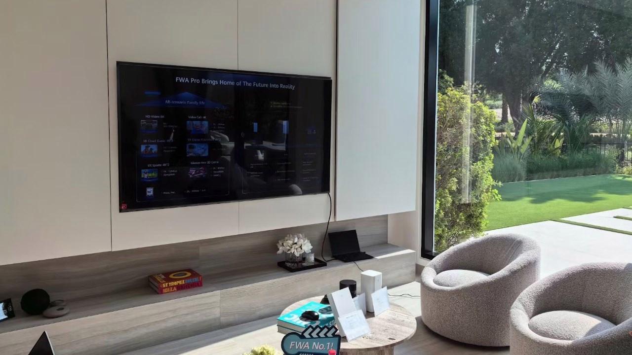 Huawei, dünyanın ilk 5.5G Villa’sını kurdu: 10Gbps akıllı ev çağı başlıyor