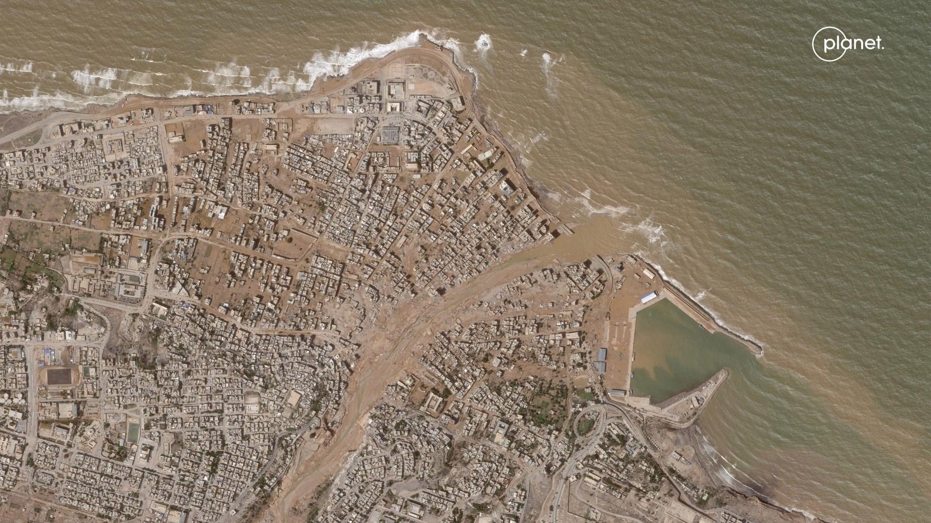 Libya’yı vuran kasırga, Sahra Çölü’nde göller ve nehirler oluşturdu