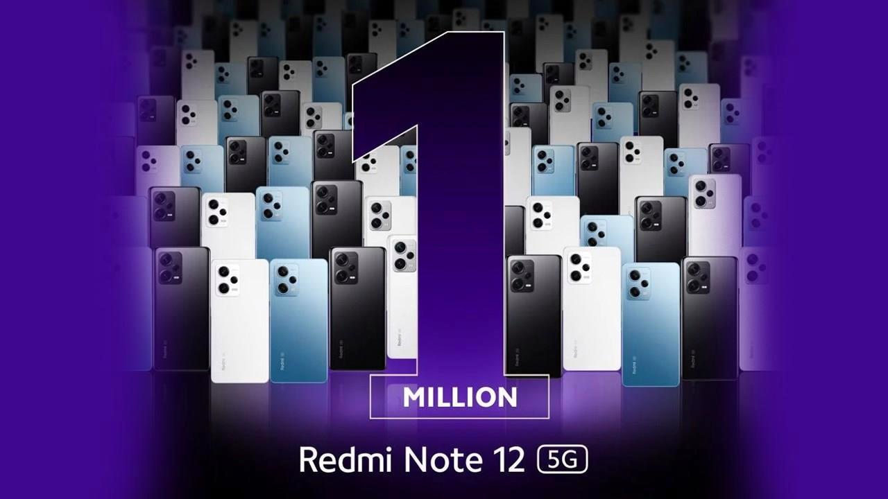 Redmi Note 12 5G bu yılki sevkiyat rekorunu kırdı: 1 milyon adet