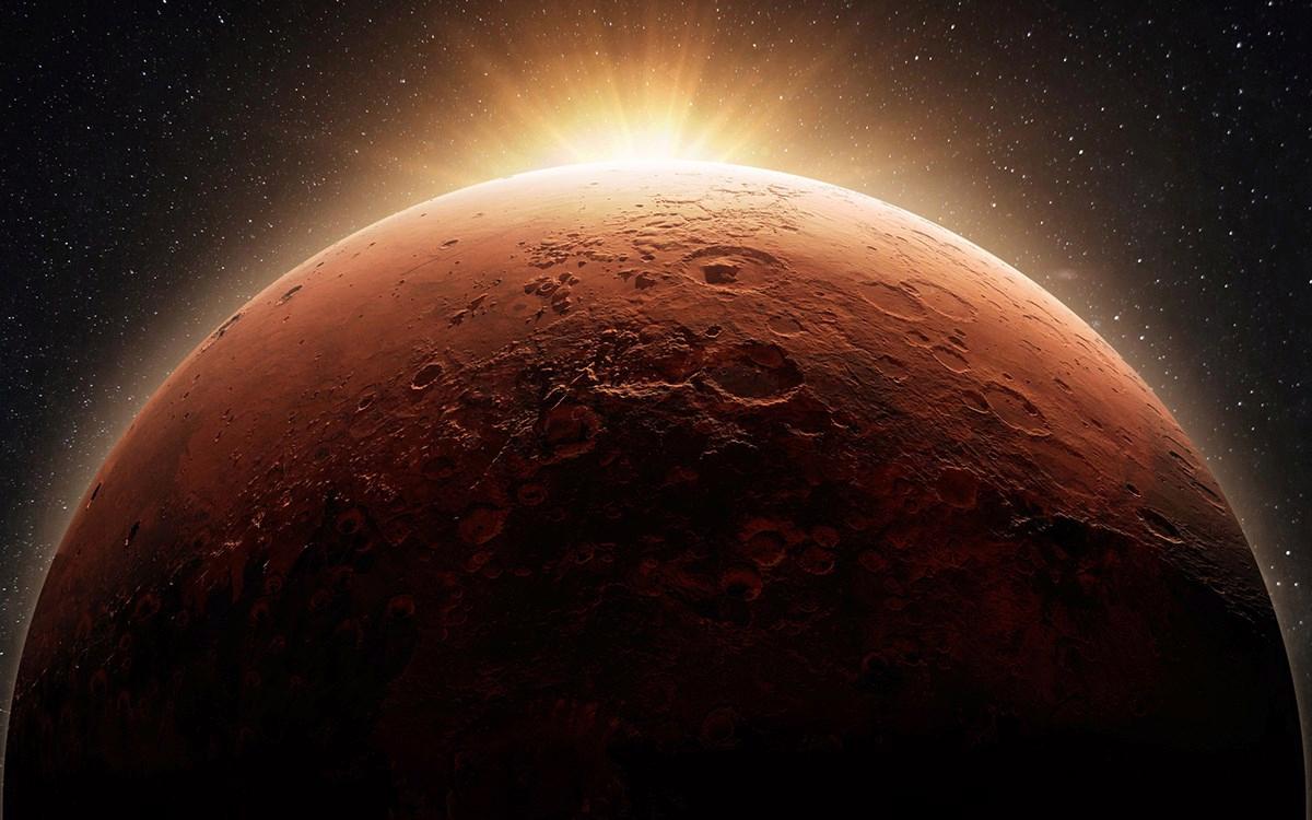 Astronotlar Mars yörüngesindeyken işte bu manzarayı görecek