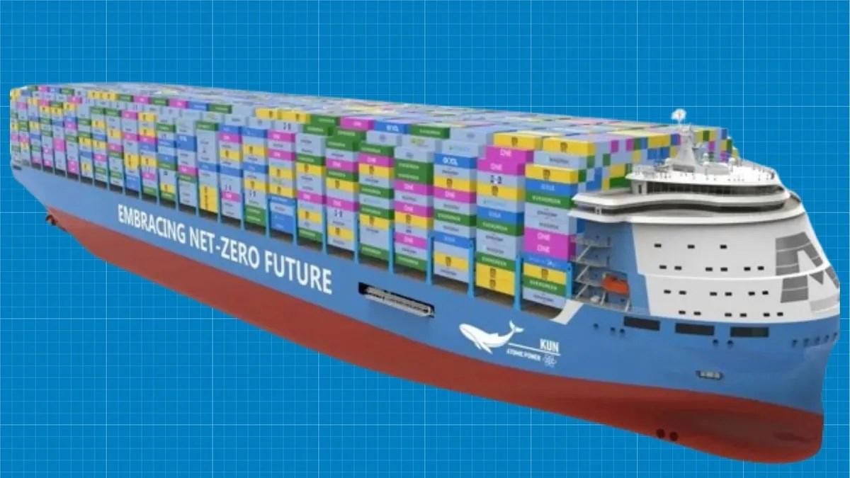 Çin, dünyanın en büyük nükleer konteyner gemisini inşa etmeyi planlıyor