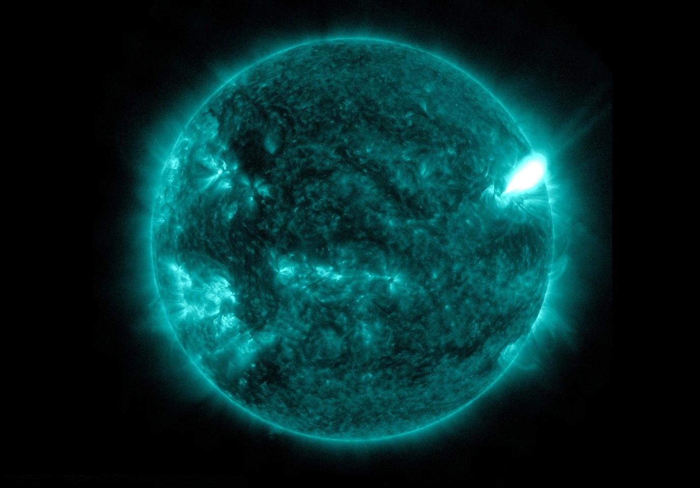 NASA görüntüleri yayınladı: Son 6 yılın en büyük Güneş patlaması yaşandı
