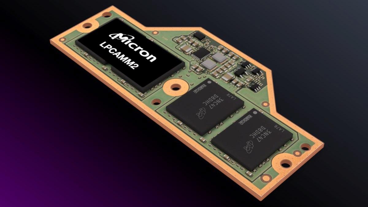 Micron, dünyanın ilk LPCAMM2 bellek çözümünü tanıttı