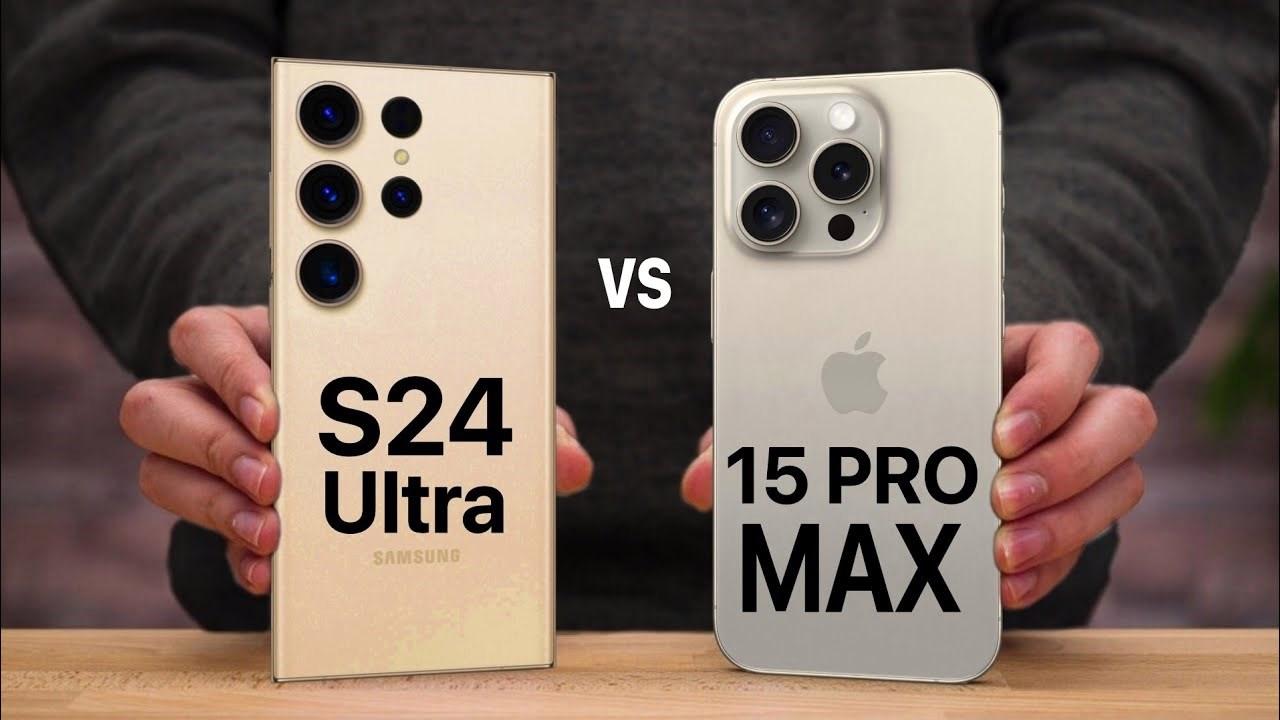 Pil canavarı: Galaxy S24 Ultra, iPhone 15 Pro Max ile karşılaştırıldı