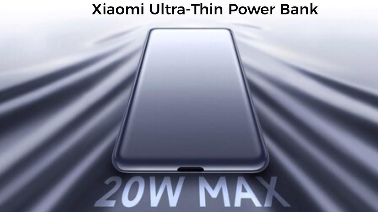 Xiaomi incecik powerbank duyurdu