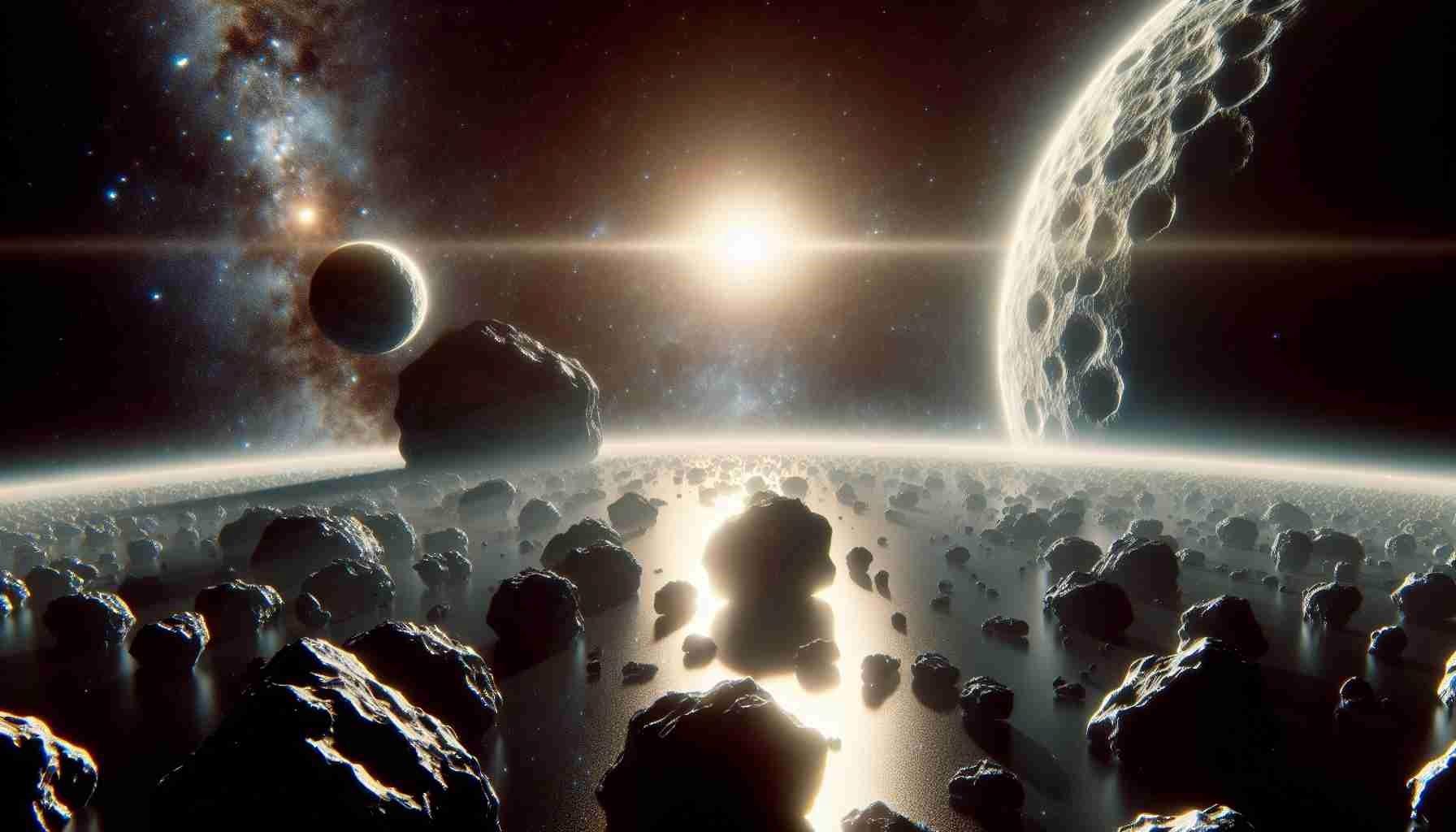 Bir asteroidin yüzeyinde ilk defa su bulundu