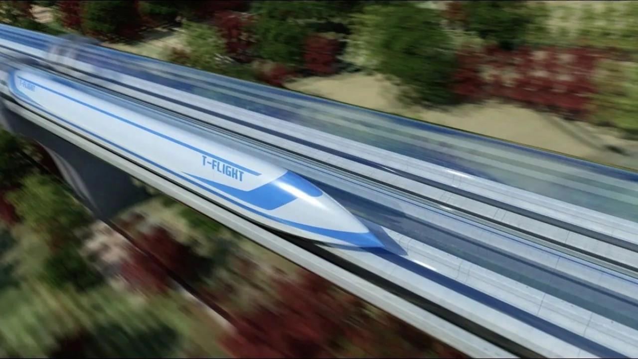 Çin’in hyperloop treni 623 km/h’lik hız rekorunu kırdı
