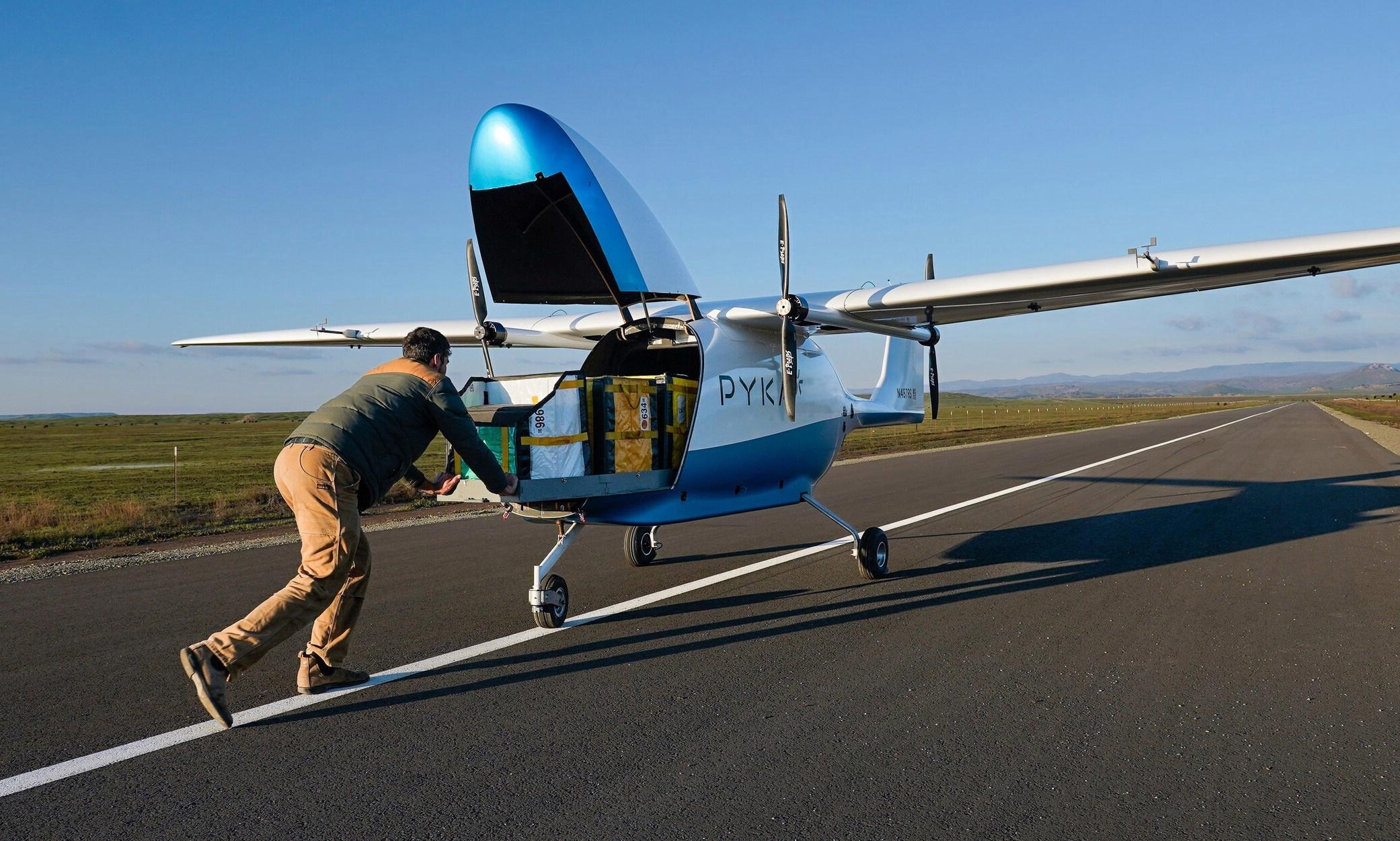 Pyka, ABD Hava Kuvvetleri’ne ilk elektrikli kargo uçağını teslim etti