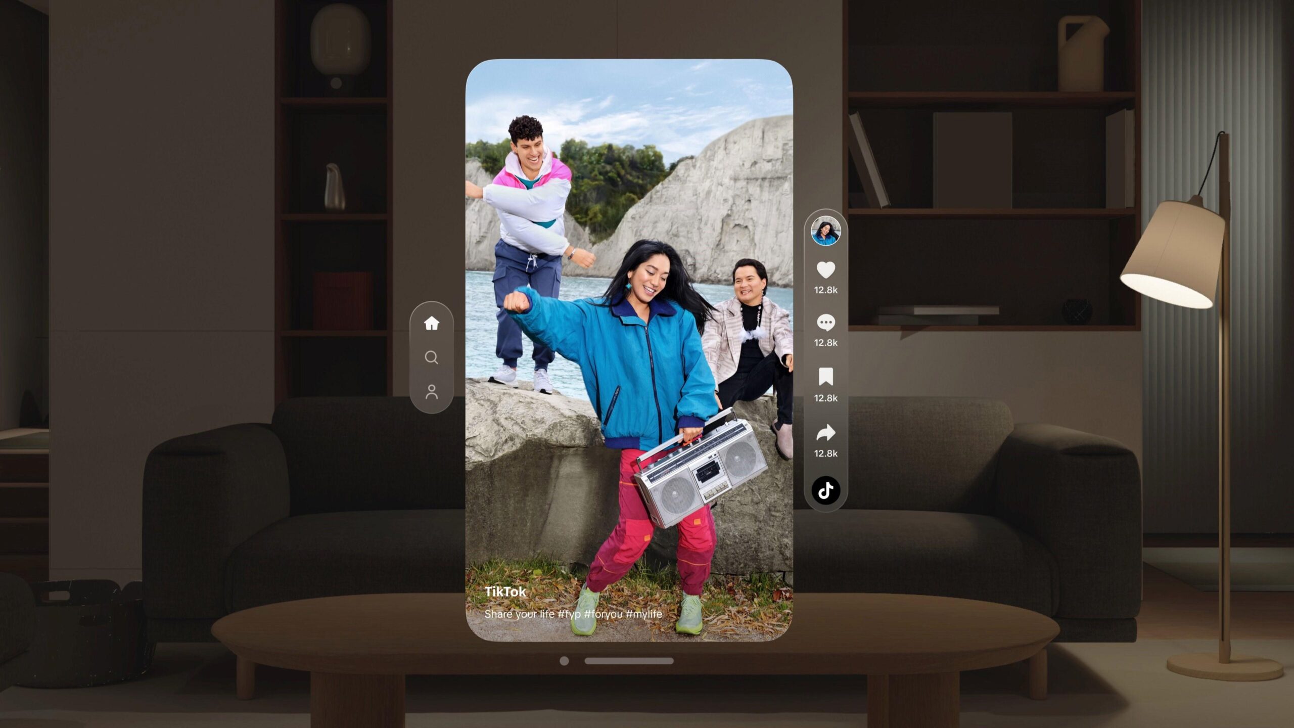 TikTok, Apple Vision Pro’ya özel uygulamayı yayınladı