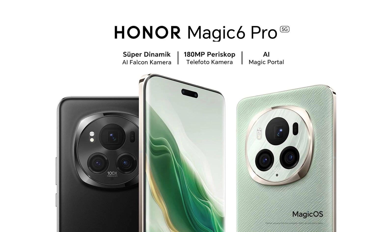 Honor Magic 6 Pro Türkiye fiyatı 59.999 TL olarak açıklandı: Hediyeler cazip