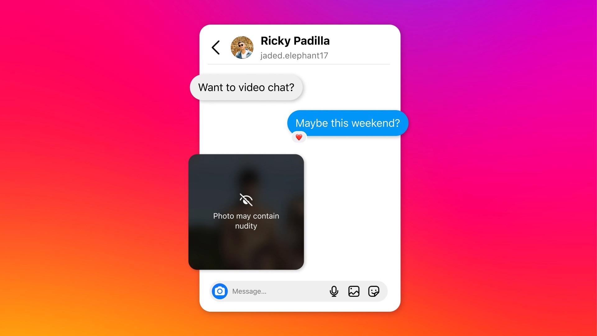Instagram, mesajlarda çıplak fotoğrafları bulanıklaştıracak