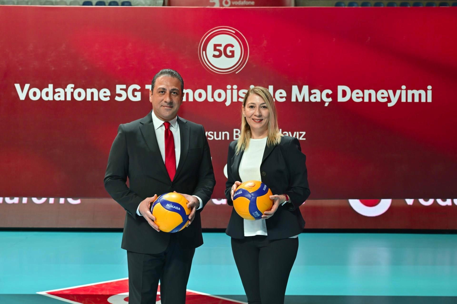 Vodafone, Voleybol Sultanlar Ligi için İstanbul’da 5G şebekesi sunacak