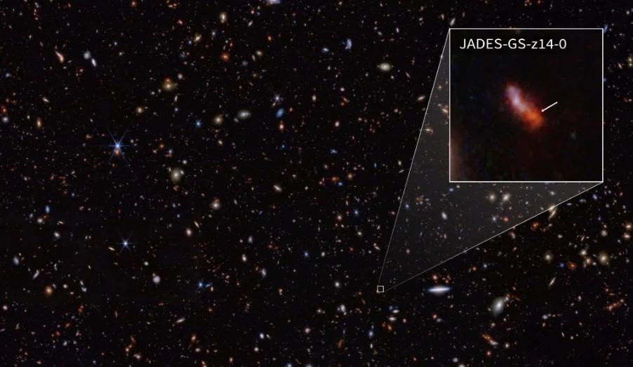 James Webb Uzay Teleskobu, bilinen en uzak galaksiyi tespit etti