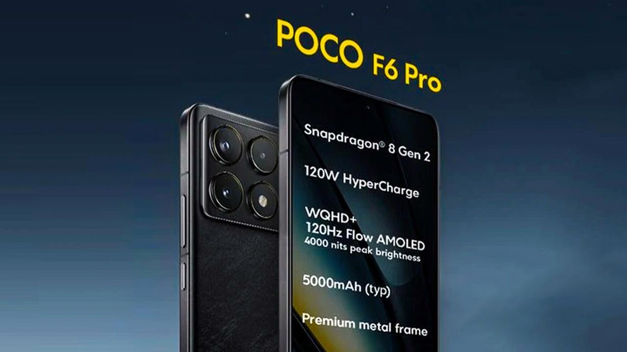 POCO’dan iddialı açıklama: F6 Pro, Samsung Galaxy S24+’tan daha iyi