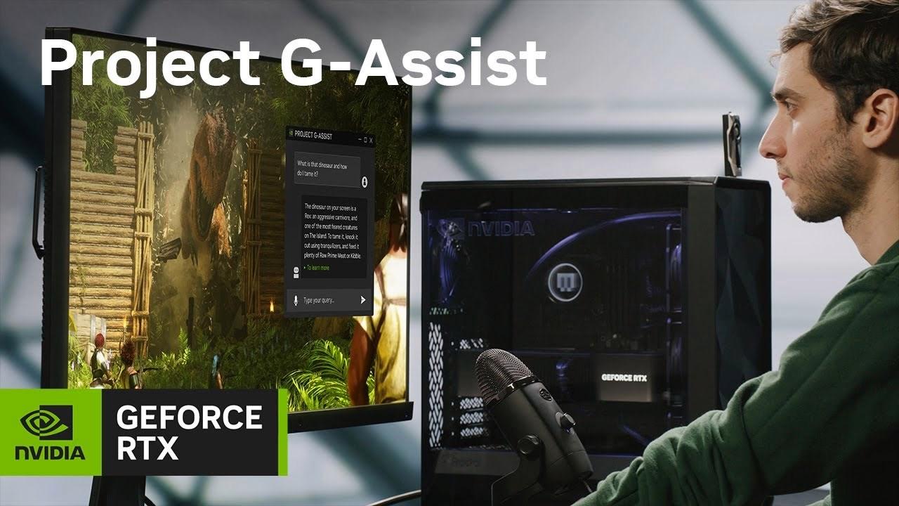 Nvidia’dan oyunculara yapay zeka asistanı: Project G-Assist