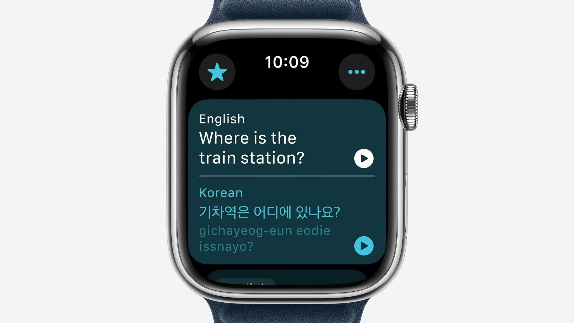 watchOS 11 ile Apple Watch’lar çeviri yeteneği kazanacak