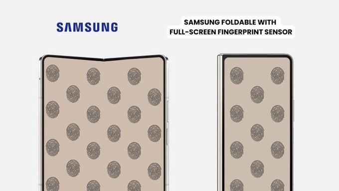 Samsung’un gelecek katlanabilir telefonlarında tam ekran parmak izi okuyucu yer alabilir